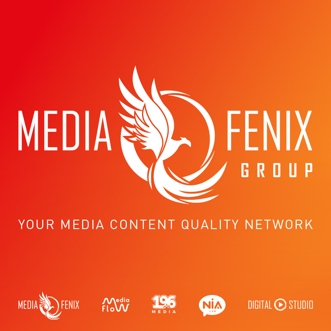 Logo Media Fenix Group - Your media content quality network