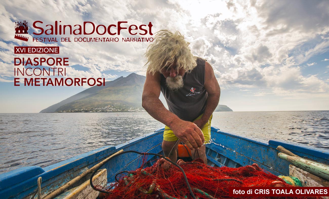 Manifesto SalinaDocFest - Festival internazionale del documentario narrativo